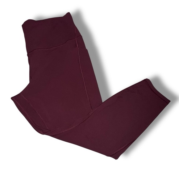 LULULEMON Align High-Rise Pant with Pockets 25 - Size 16 Garnet - Picture 10 of 10